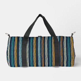 Abstract Vertical Lines pattern Duffle Bag