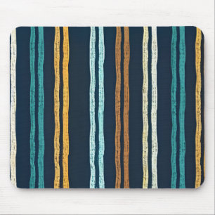 Abstract Vertical Lines pattern Mouse Pad