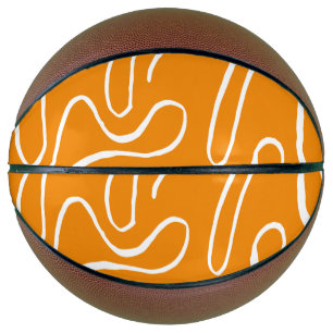Abstract Vibes Pattern Basketball