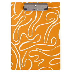 Abstract Vibes Pattern Clipboard