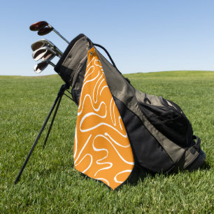 Abstract Vibes Pattern Golf Towel