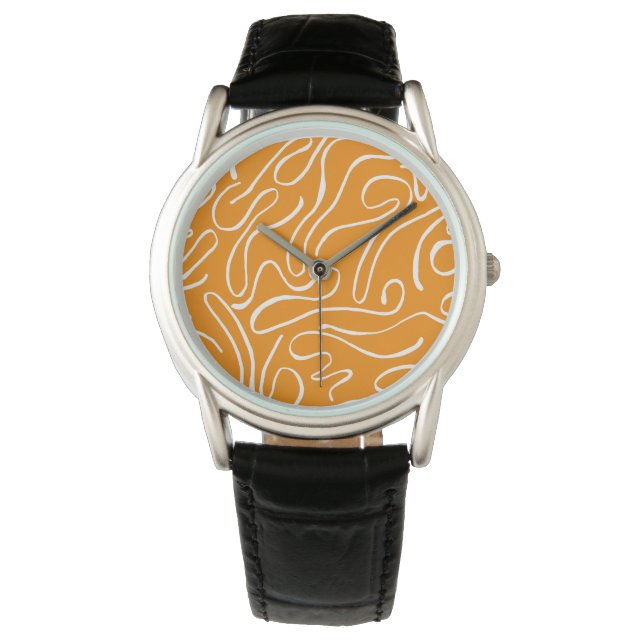 Abstract Vibes Pattern Watch (Front)