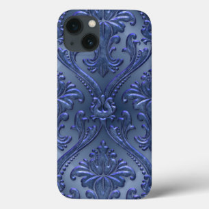 Abstract Vintage Aluminium Pattern iPhone 13 Case