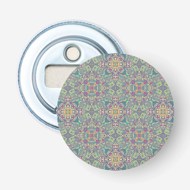 Abstract vintage background bottle opener (Front)