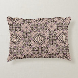 abstract vintage background coloured mosaic symmet decorative cushion