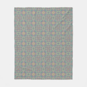 Abstract vintage background fleece blanket