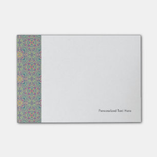 Abstract vintage background post-it notes