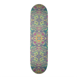 Abstract vintage background skateboard