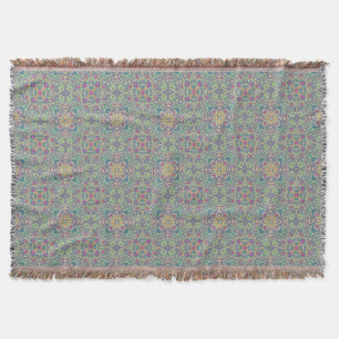 Abstract vintage background throw blanket