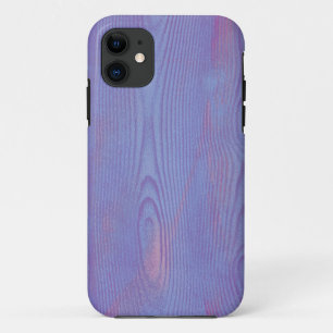 Abstract violet wood textured iPhone 5/5S case