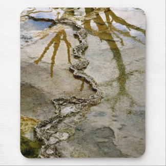 ABSTRACT VOLCANIC DEPOSITS AND MINERALS MOUSE PAD