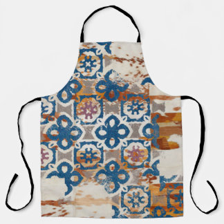 Abstract Wall Tile Or Wallpaper Decorative Art Bac Apron