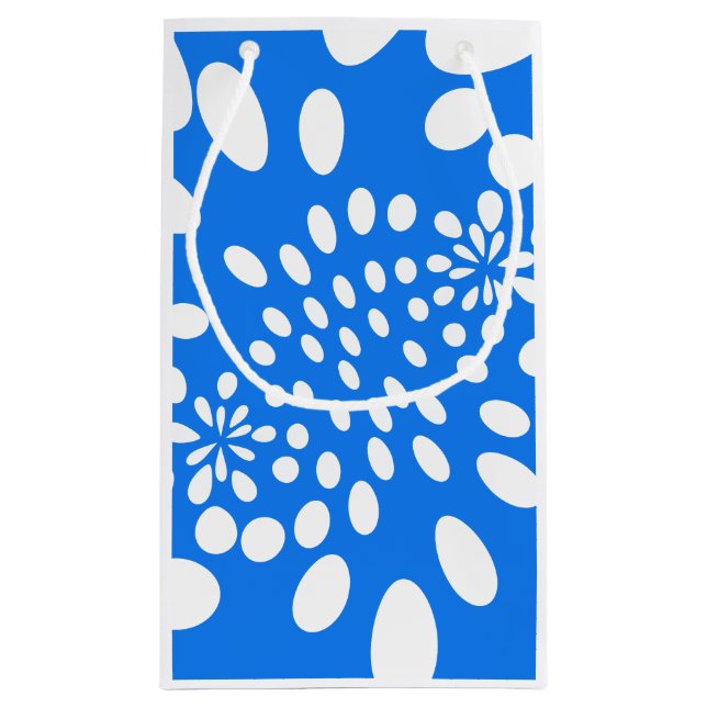 Abstract Warped Circles Gift Bag (Back)
