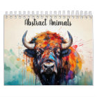 Abstract Watercolor Animals