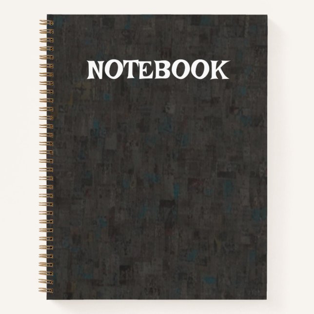 Abstract Watercolor Art Notebook (Front)