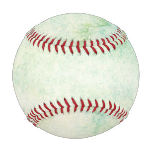 Abstract watercolor background baseball