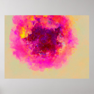 Abstract watercolor background. Colourful texture. Poster