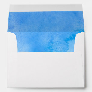 Abstract Watercolor Background Envelope