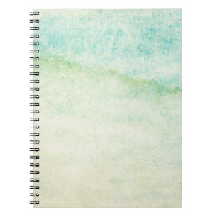 Abstract  watercolor background notebook