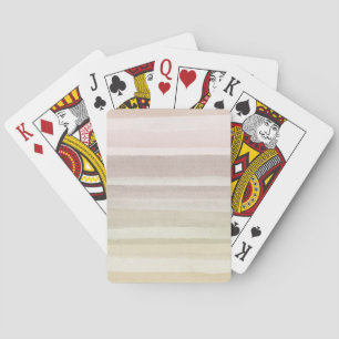 Abstract watercolor background playing cards