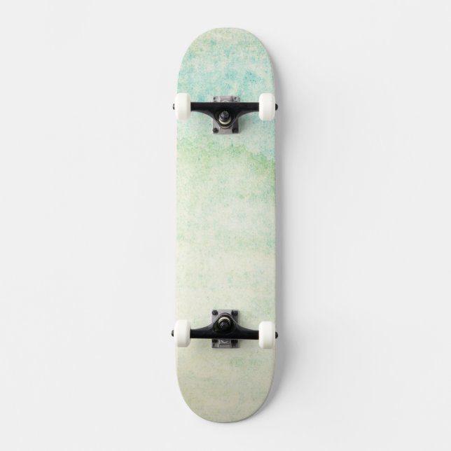 Abstract  watercolor background skateboard (Front)