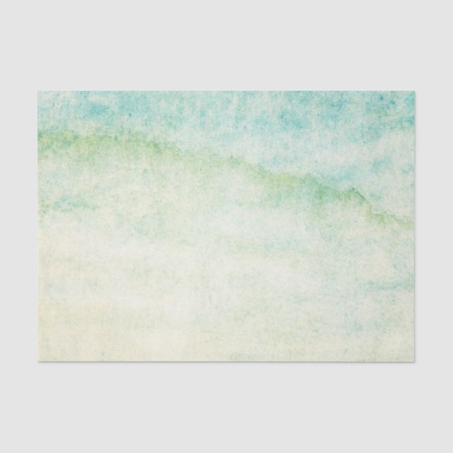 Abstract  watercolor background tissue paper (Front)