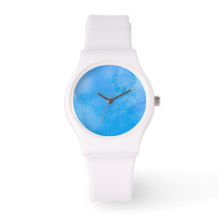 Abstract Watercolor Background Watch