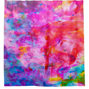 Abstract watercolor backgroundcolor,background,pai shower curtain