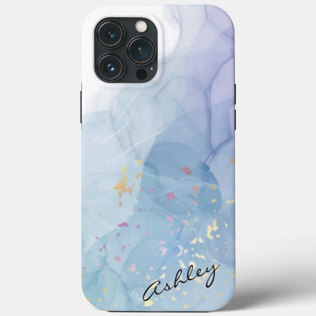 Abstract Watercolor Case-Mate iPhone Case (Back)