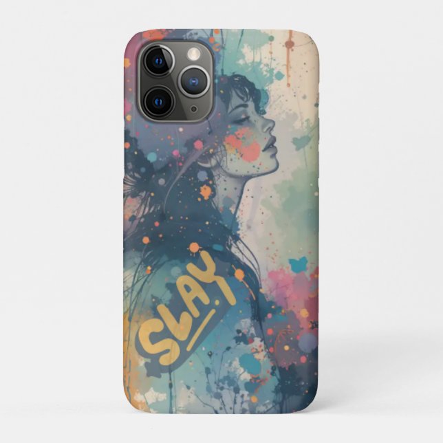 Abstract Watercolor Case-Mate iPhone Case (Back)