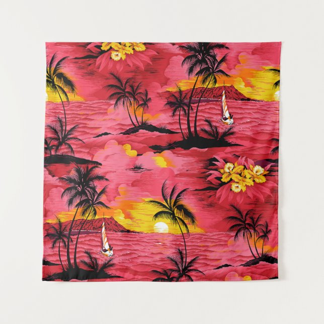 Abstract Watercolor: Creative Print Design. Tapestry (Front)