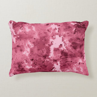 Abstract watercolor grunge: camouflage pattern. decorative cushion