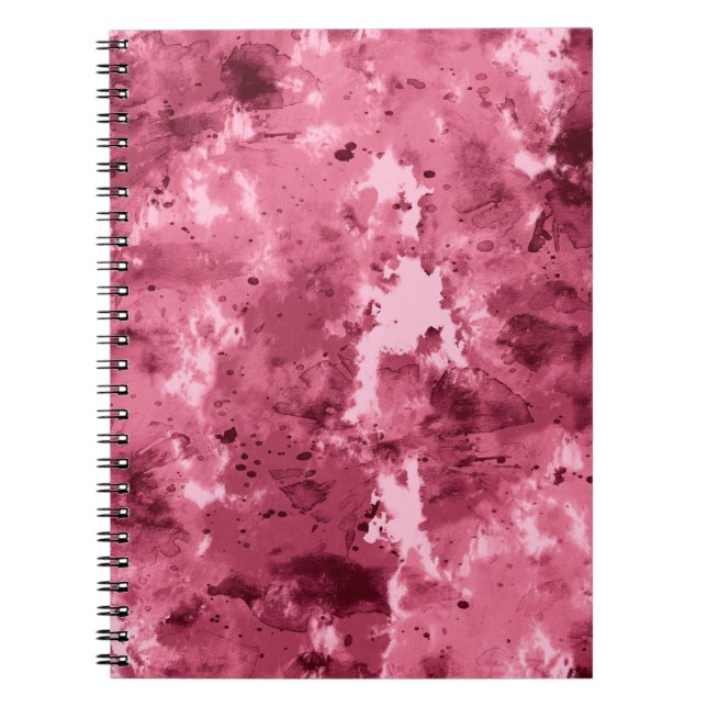 Abstract watercolor grunge: camouflage pattern. notebook (Front)