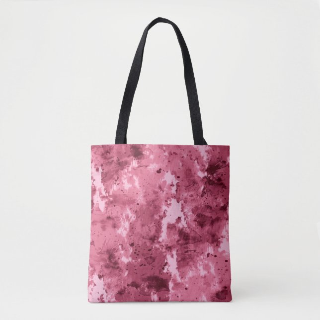 Abstract watercolor grunge: camouflage pattern. tote bag (Front)