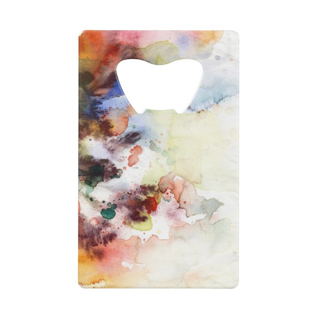 Abstract watercolor grunge texture with paint (Front)