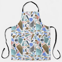 Abstract watercolor: hand-drawn white background.