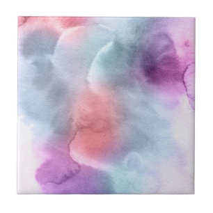 Abstract watercolor hand painted background 10 tile