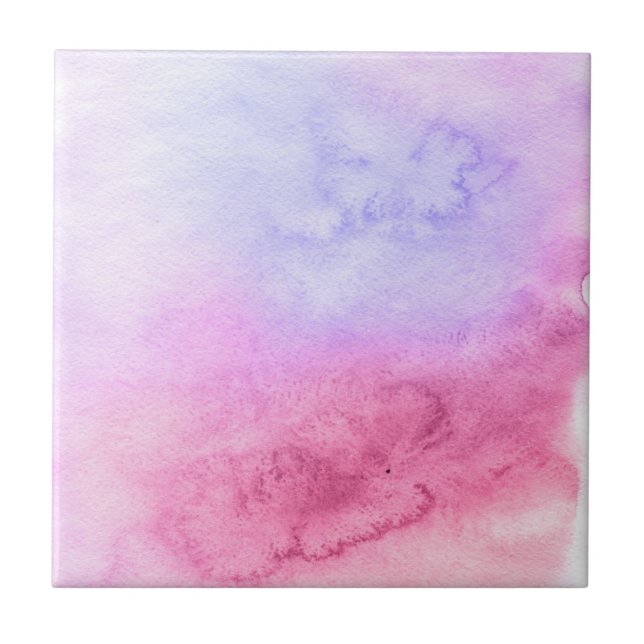 Abstract watercolor hand painted background 11 tile (Front)
