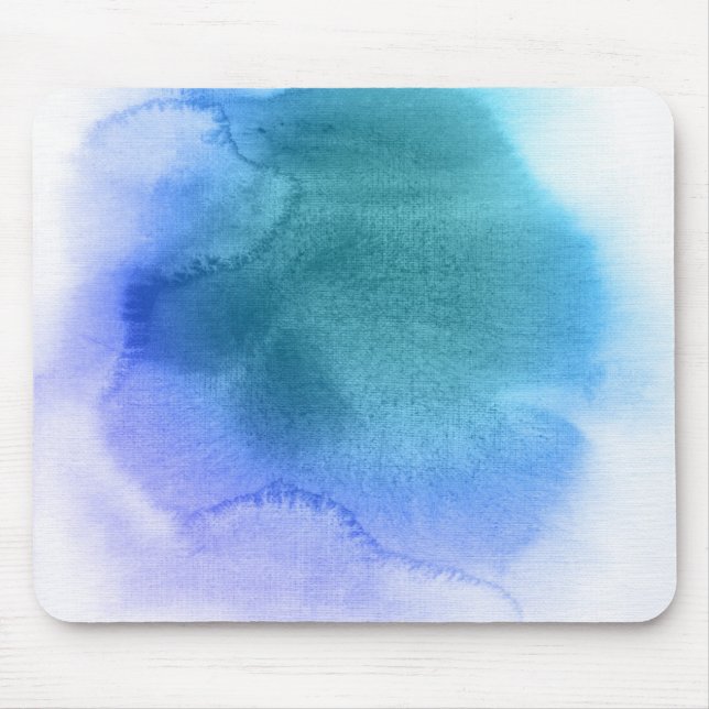 Abstract watercolor hand painted background 12 mouse pad (Front)