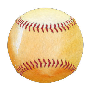Abstract watercolor hand painted background 14 baseball