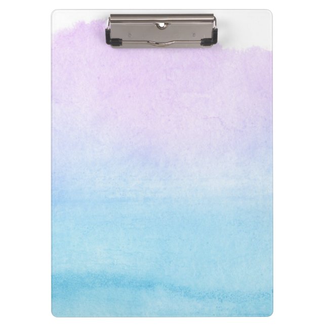 Abstract watercolor hand painted background 18 clipboard (Front)