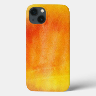 Abstract watercolor hand painted background 19 iPhone 13 case