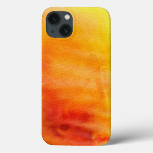 Abstract watercolor hand painted background 19 iPhone 13 case