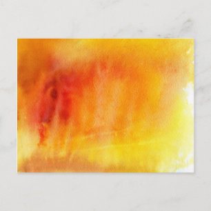 Abstract watercolor hand painted background 19 postcard