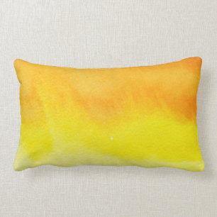 Abstract watercolor hand painted background 2 lumbar cushion