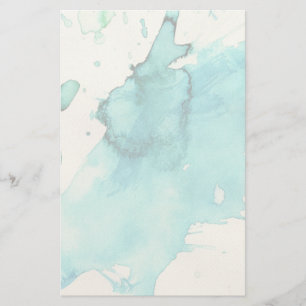 Abstract watercolor hand painted background 2 stationery
