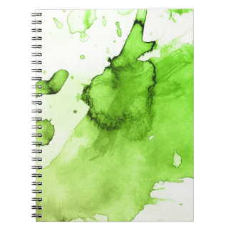 Abstract watercolor hand painted background 3 notebook