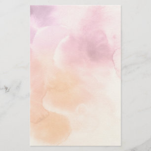 Abstract watercolor hand painted background 3 stationery