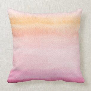 Abstract watercolor hand painted background 4 cushion