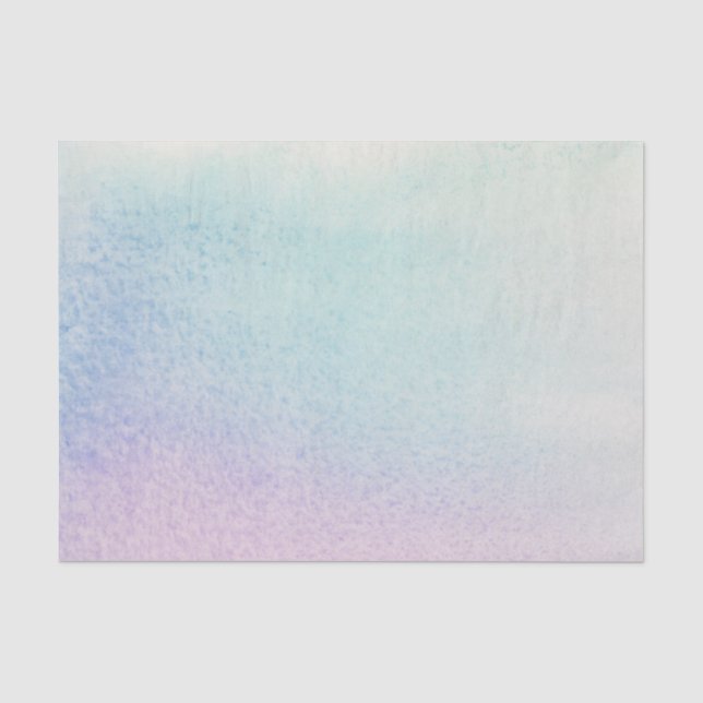 Abstract watercolor hand painted background 4 tissue paper (Front)
